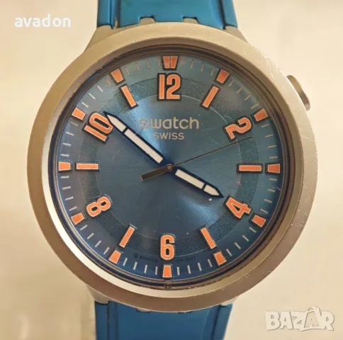 SWATCH 47mm swiss made eta, снимка 2 - Мъжки - 56152726