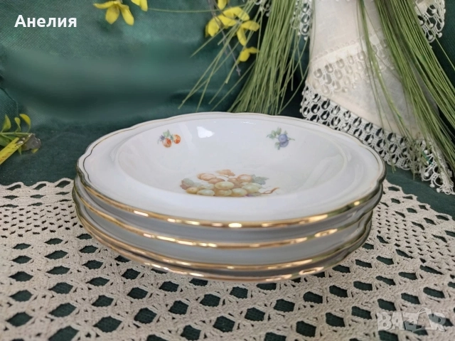 Плодни чаши, кана , чинии, снимка 14 - Чинии - 52741479