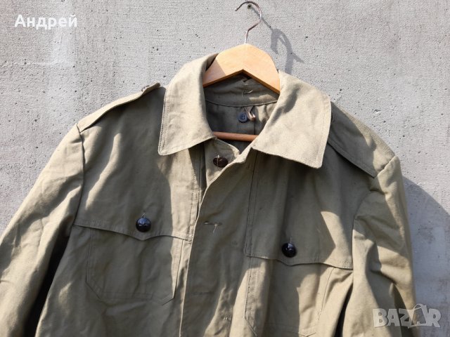 Стара военна,танкистка куртка, снимка 2 - Антикварни и старинни предмети - 40612576