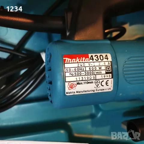 НОВ прободен трион зеге MAKITA 4304 600w, снимка 6 - Триони и циркуляри - 55949938