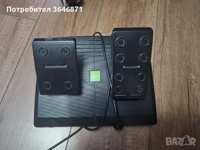 Logitech saitek farming bundle волан и педали , снимка 3 - Джойстици и геймпадове - 56509424