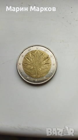 2 евро , снимка 2 - Нумизматика и бонистика - 54261910