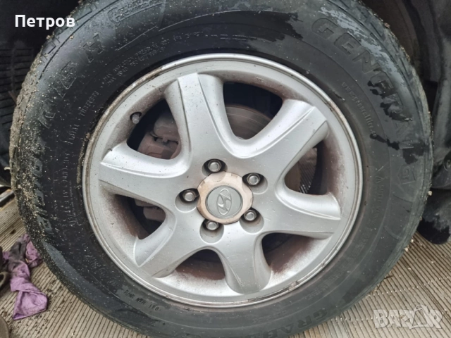 Hyundai Tucson 2.0 CRDI/Лети джанти 16/ На части/Автоматик, снимка 6 - Автомобили и джипове - 52192796