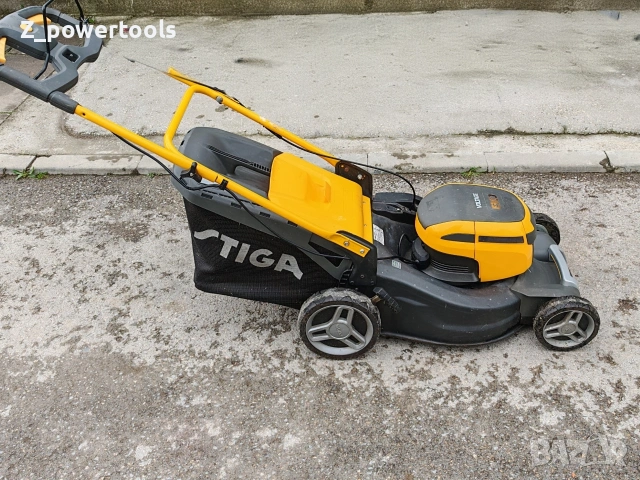 Акумулаторна косачка STIGA Combi 50 S AE (80V) + Батерия 5.0Ah и Зарядно, снимка 2 - Градинска техника - 54157613