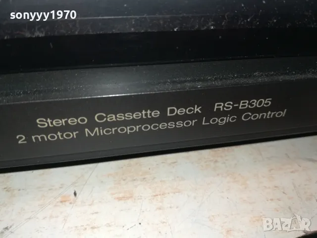 TECHNICS RS-B305 DECK MADE IN JAPAN-ВНОС SWISS 2505251722, снимка 10 - Декове - 50422434