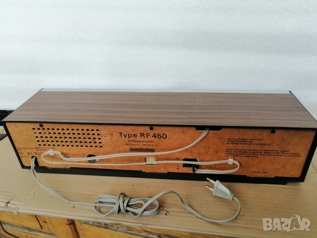 Радиоприемник GRUNDIG RF 450, снимка 7 - Радиокасетофони, транзистори - 54048276