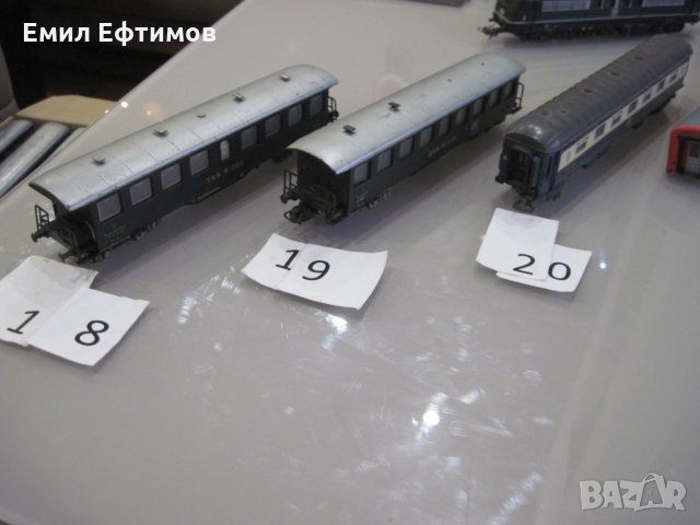 Пътнически вагони Piko, Fleischmann,Roco,Marklin,Schchit,Jouef / съвместими с Пико,1:87,HO, снимка 7 - Колекции - 31292046