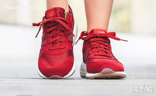 маратонки New Balance 580 'Red' номер 39, снимка 7 - Маратонки - 44810530