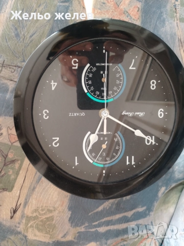 Часовник,30см,метален,винтич цветя 20лв, снимка 12 - Стенни часовници - 39881804