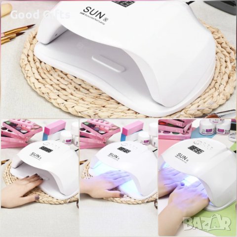 1+1 Оферта UV LED лампа за маникюр 54W SUN, снимка 12 - Други - 38082603
