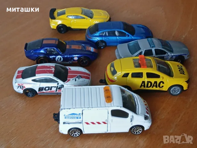 7 броя метални колички, снимка 3 - Колекции - 55767518