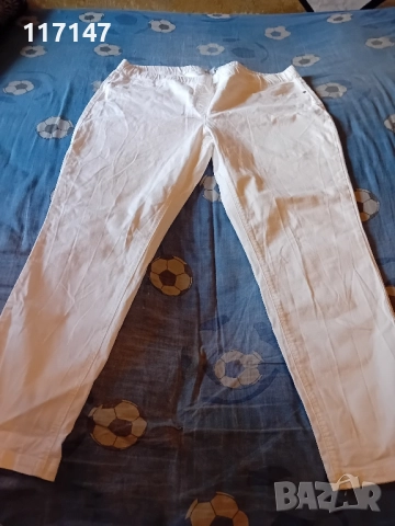 бели дамски макси дънки 3хл