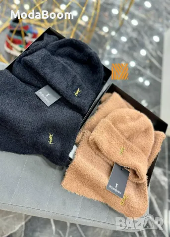 Louis Vuitton дамски комплекти шапка + шал 