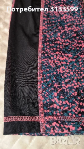 Два еластични клина: тъмносин плюшен - L; пъстър - М, снимка 10 - Клинове - 43745865