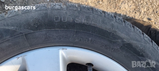 Алуминиеви джанти Vw Touran 16 ки, снимка 6 - Гуми и джанти - 54256526