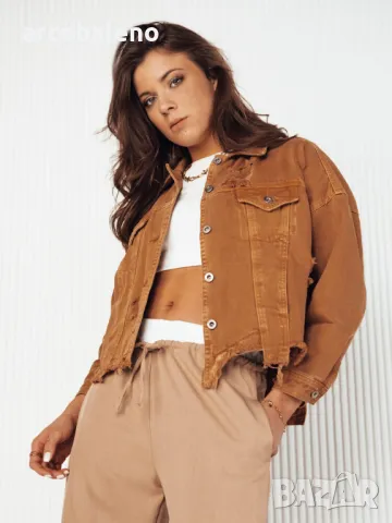 MOLI Дамско овърсайз дънково яке, 6цвята , снимка 10 - Якета - 48900826