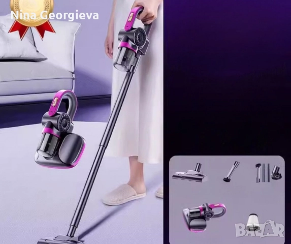 Безжична преносима прахосмукачки , снимка 2 - Прахосмукачки - 52897308