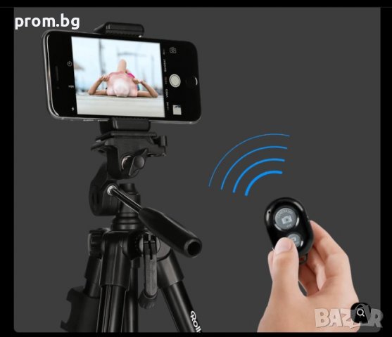 статив, стойка за смартфон ROLLEI, трипод, Германия, снимка 10 - Чанти, стативи, аксесоари - 39659373