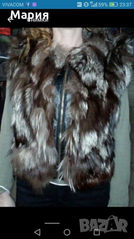 Луксозни палта от естествен косъм, лисица, заек , елек от естествена кожа и  Каскадна лисица , снимка 6 - Палта, манта - 30882353