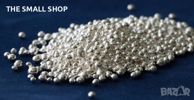 Сребърни гранули 1 oz сребро 999, снимка 2 - Колиета, медальони, синджири - 50621501