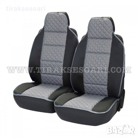 Универсална Сива Тапицерия за седалки за Камиони, Масажори калъфки за камиони