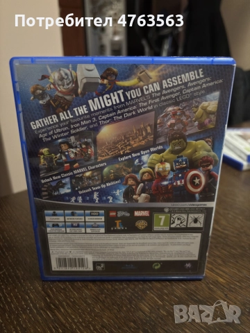 Lego Marvel Avengers PS4, снимка 3 - Игри за PlayStation - 56485727