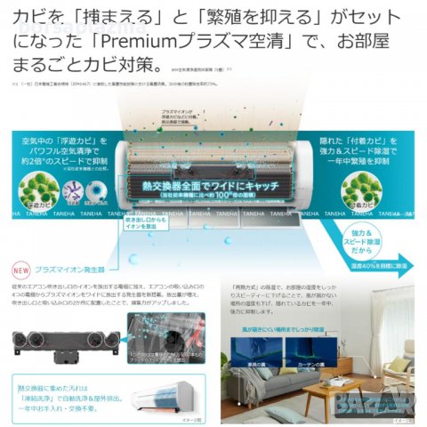 Японски Инверторен климатик HITACHI RASXJ36NW модел 2023, снимка 13 - Климатици - 39523304