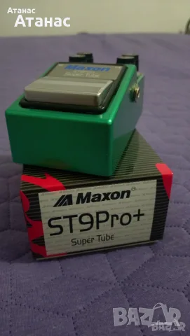 Ефект за китара - Maxon ST-9 Pro+ Super Tube, снимка 9 - Китари - 55943236