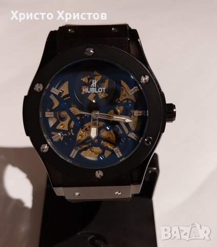 Луксозен мъжки часовник Hublot Big  Bang Geneve Vendome Skeleton , снимка 7 - Мъжки - 32515449