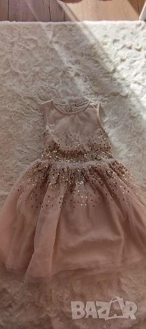 Детски рокличка с пайети и Мики маус 116 рр, снимка 4 - Детски рокли и поли - 52731541