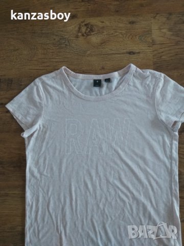 g-star cirst straight - страхотна дамска тениска КАТО НОВА, снимка 4 - Тениски - 40075249