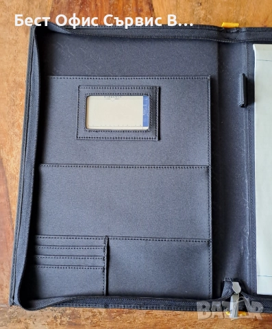 папка луксозна за документи черен с жълто без/с цип Марксман Marksman Размер А4 , снимка 8 - Ученически пособия, канцеларски материали - 52317836