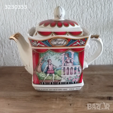 Порцеланов чайник Ромео и Жулиета, снимка 6 - Други - 50572680
