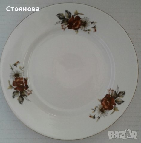 Порцеланови български чинии, снимка 3 - Чинии - 37857942