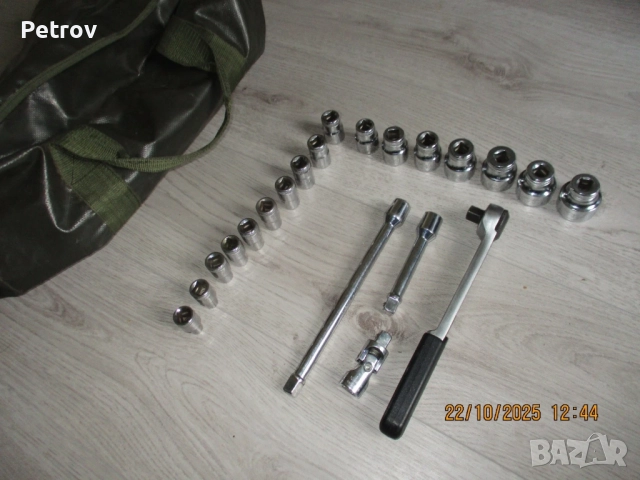 HEYCO No.50-00/50-12 - MADE IN GERMANY - ORIGINAL - 1/2" ПРОФЕСИОНАЛНИ Тресчотка, Удължители, Вложки