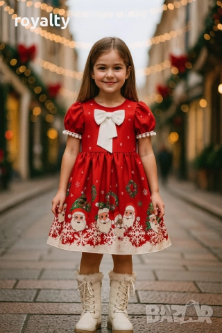 Коледна Рокля За Момиче 