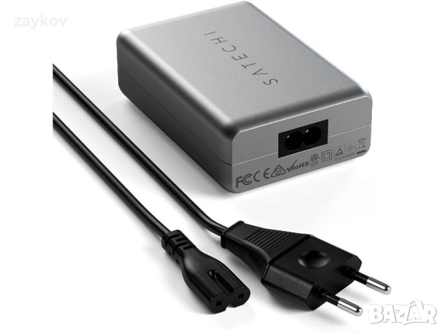 Satechi 100W USB-C PD Compact GaN Charger, снимка 3 - Друга електроника - 44810493