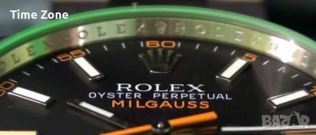 Rolex Milgauss 40mm Steel Black Dial Automatic 116400 Мъжки/ Унисекс, снимка 5 - Мъжки - 54047652