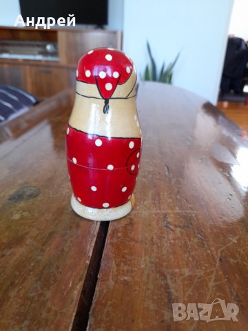 Стара матрьошка,ДядоМраз,Дядо Коледа, снимка 3 - Други ценни предмети - 36971976