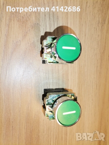 Команден бутон Elmark зелен 6А, 400V, снимка 7 - Друга електроника - 53173215