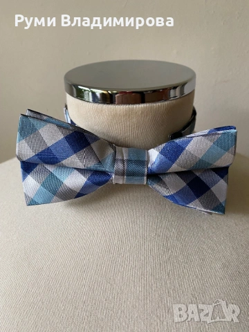 Кърпичка за сако и папийонка от 100 % коприна, снимка 2 - Сака - 52503676