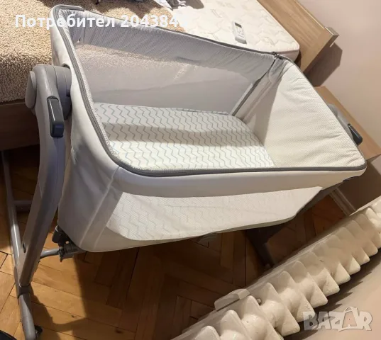 Бебешка кошара Chicco Next 2 Me Magic (Бяла кожа), снимка 3 - Кошарки - 55880879