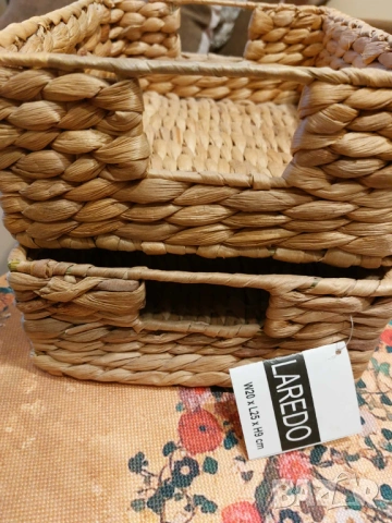 Нови плетени кошници от естествен материал