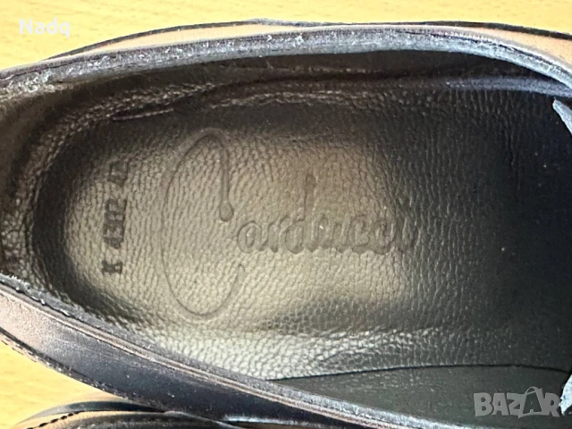Мъжки кожени обувки Carducci – Чисто нови, естествена кожа, снимка 4 - Официални обувки - 50811416