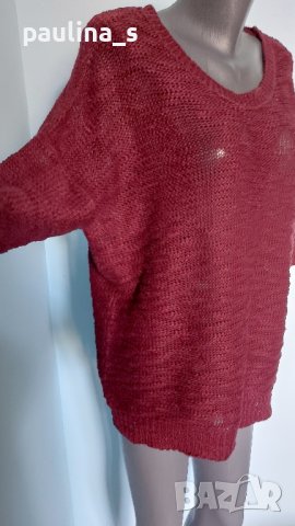 Пуловер тип туника "Only" ® / голям размер , снимка 3 - Туники - 42753486