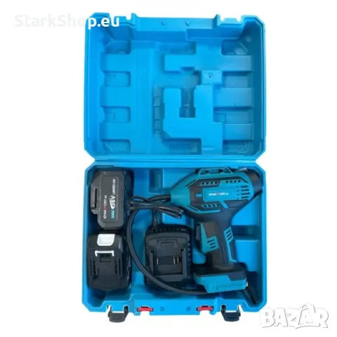 Акумулаторен Компресор за Гуми с 2 батерии 36V 8,0Ah KraftRoyal, снимка 2 - Компресори - 50081696