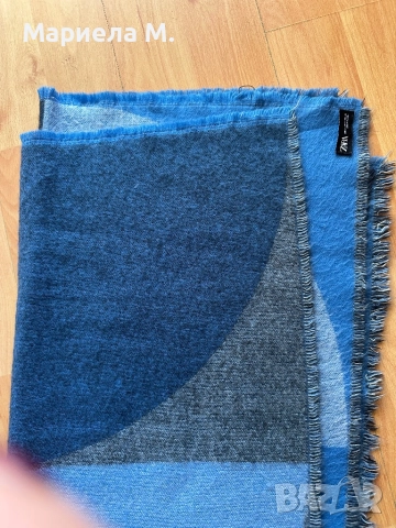 Вълнен шал ZARA, като нов