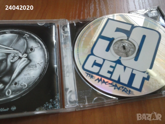 50 Cent – The Massacre оригинален диск, снимка 2 - CD дискове - 51792153
