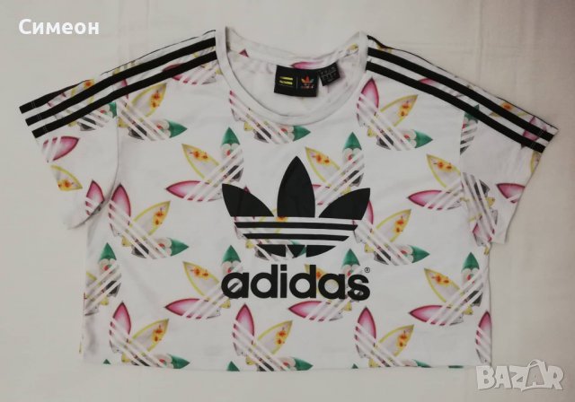 Adidas Originals Pharrel Williams Cropped оригинална спортна тениска M