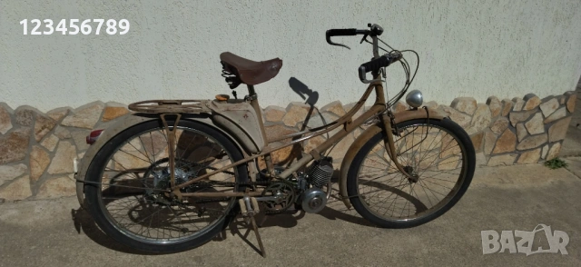 La Motoconfort 1954 г. Колекционерски, автентичен, работещ,оригинален., снимка 2 - Мотоциклети и мототехника - 53899159